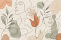 Ivory Design Wallpaper Mural