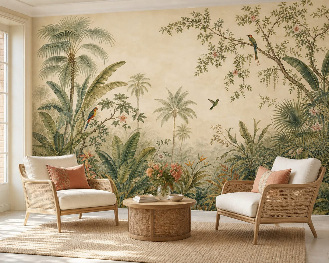 Ivory Design Wallpaper Mural product view