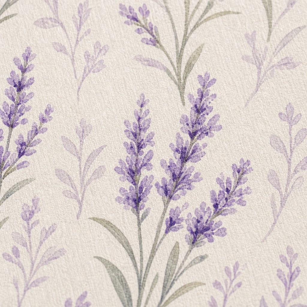 Lavender Field Wallpaper Mural product view