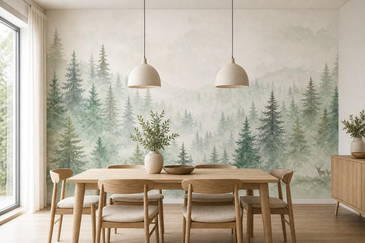 Moss Stream Wallpaper Mural product view