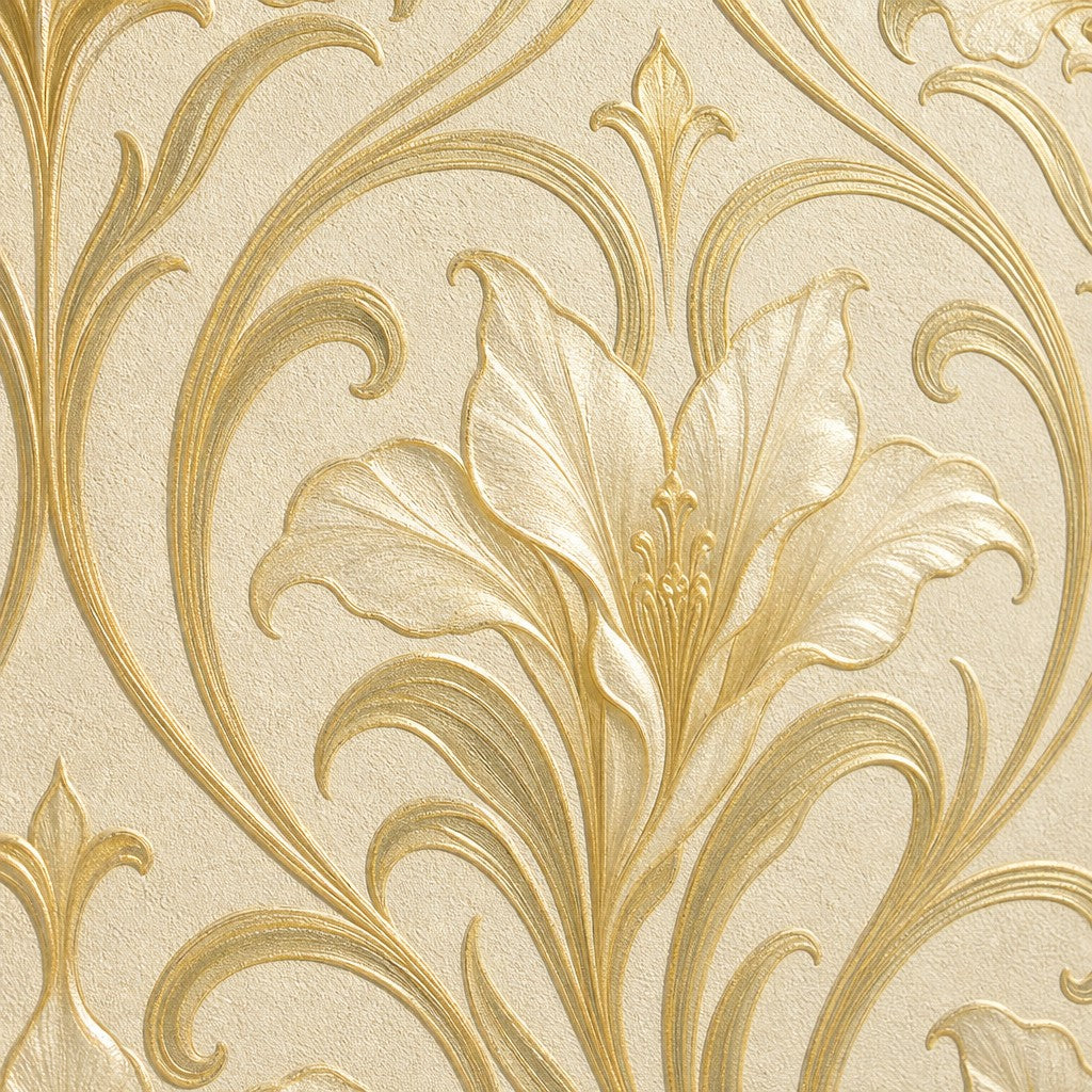 Neutral Gilded Wallpaper Mural product view