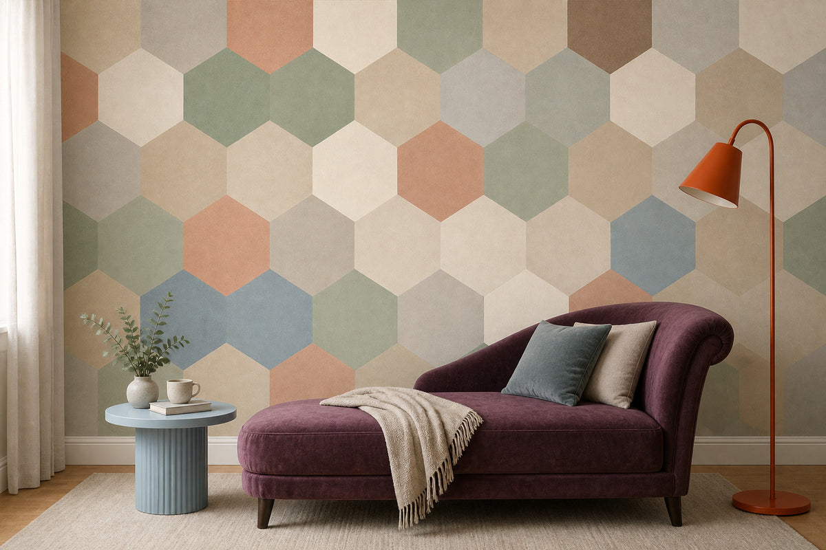 Neutral Muted Wallpaper Mural product view