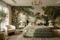 Woodland Garden Path and Roses Wallpaper Mural