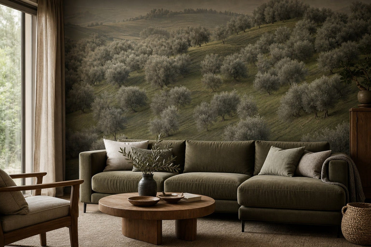 Olive Grove Wallpaper Mural product view