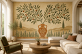 Olive Rosemary Wallpaper Mural