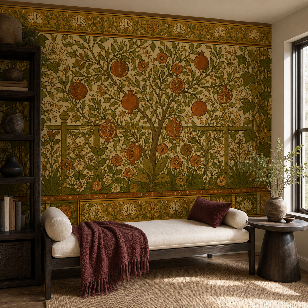 Olive Design Wallpaper Mural product view