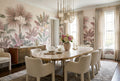 Dusty Pink Watercolour Palm Garden Wallpaper Mural