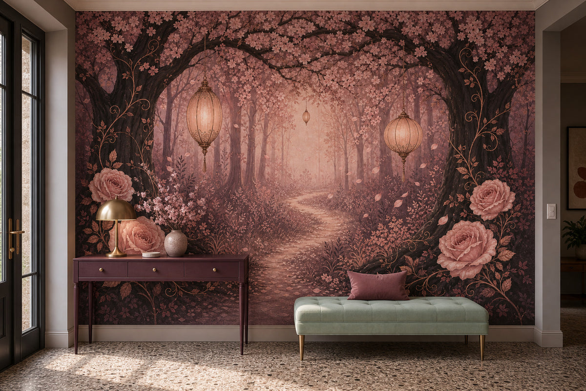 Rose Gold Wallpaper Mural product view