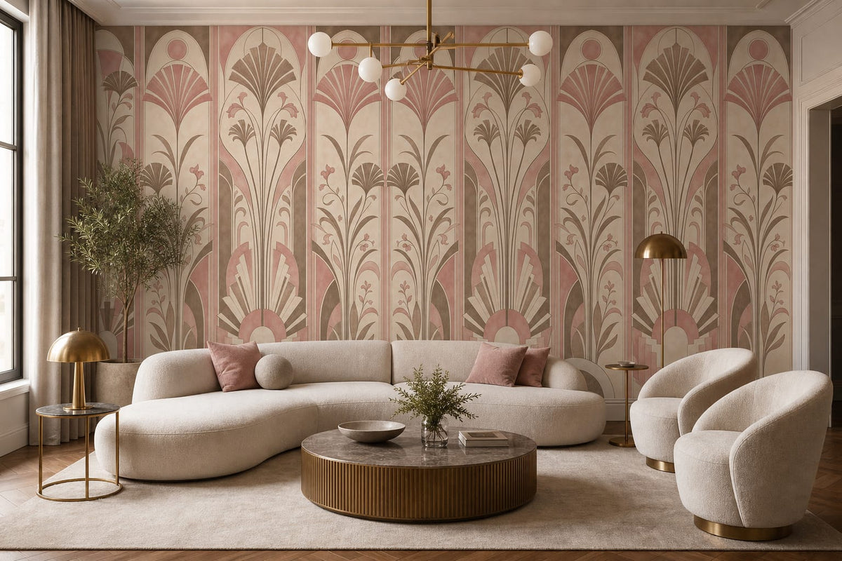 Rose Concrete Wallpaper Mural product view