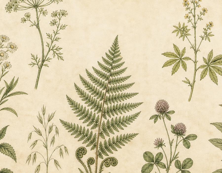 Sage English Wallpaper Mural product view