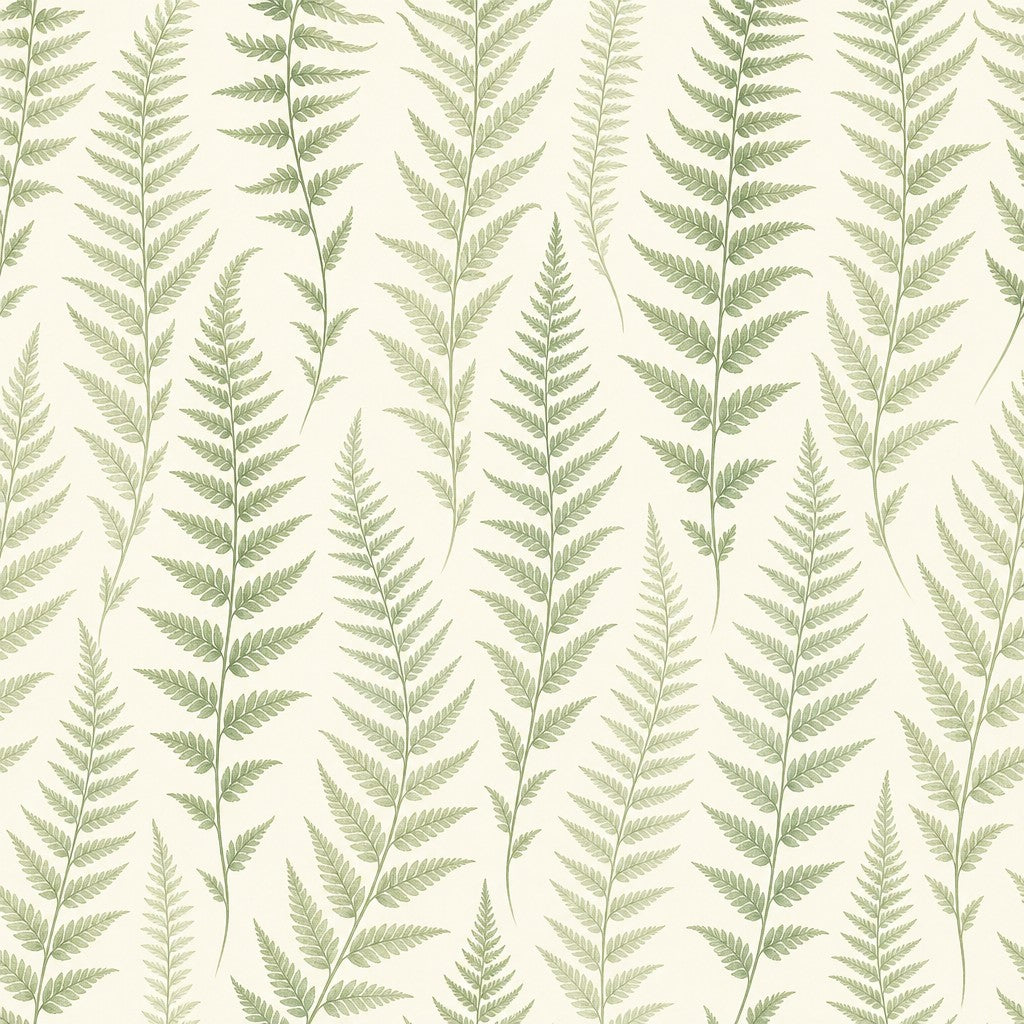 Sage Fern Wallpaper Mural product view