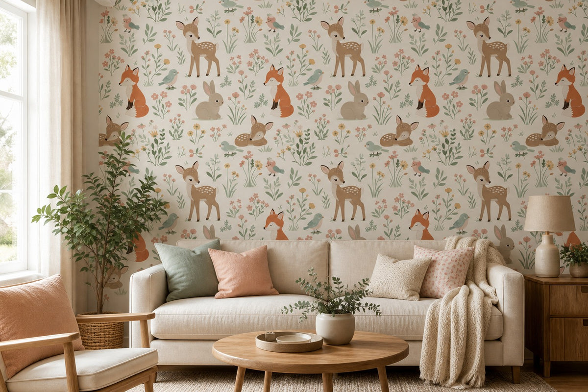 Sage Gentle Wallpaper Mural product view