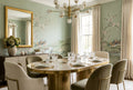 Sage Blossom And Waterbird Meadow Wallpaper Mural