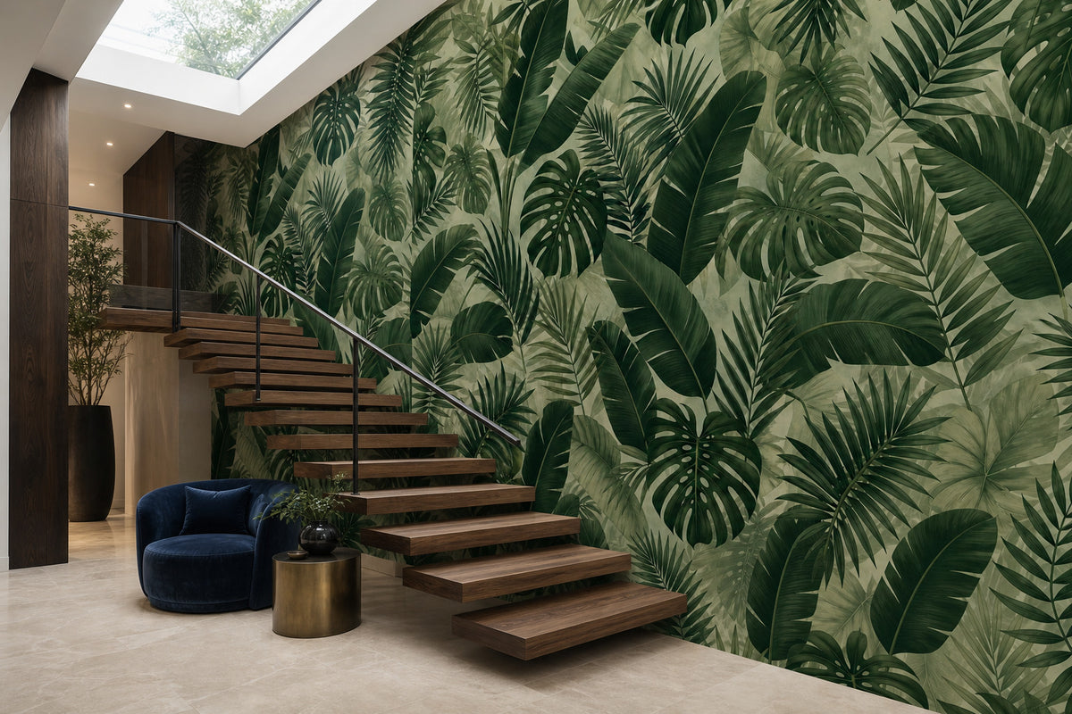 Sage Lush Wallpaper Mural product view