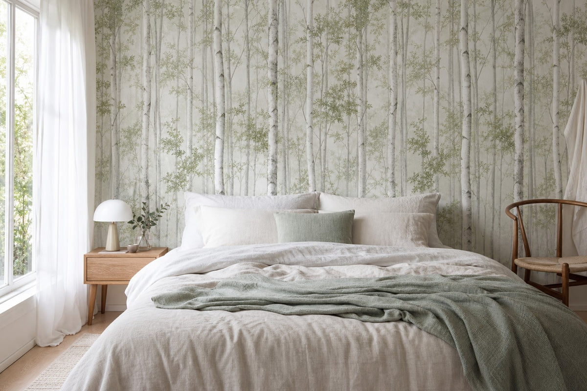 Sage Northern Wallpaper Mural product view