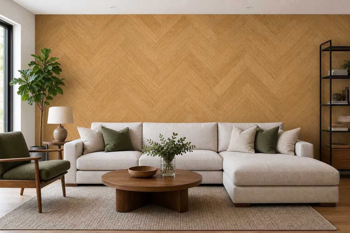 Sage Oak Wallpaper Mural product view