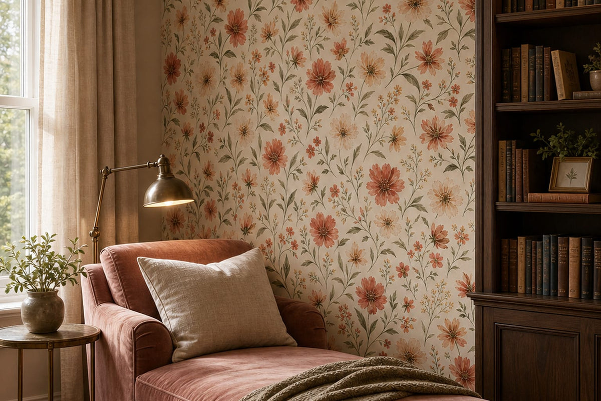 Sage Oatmeal Wallpaper Mural product view