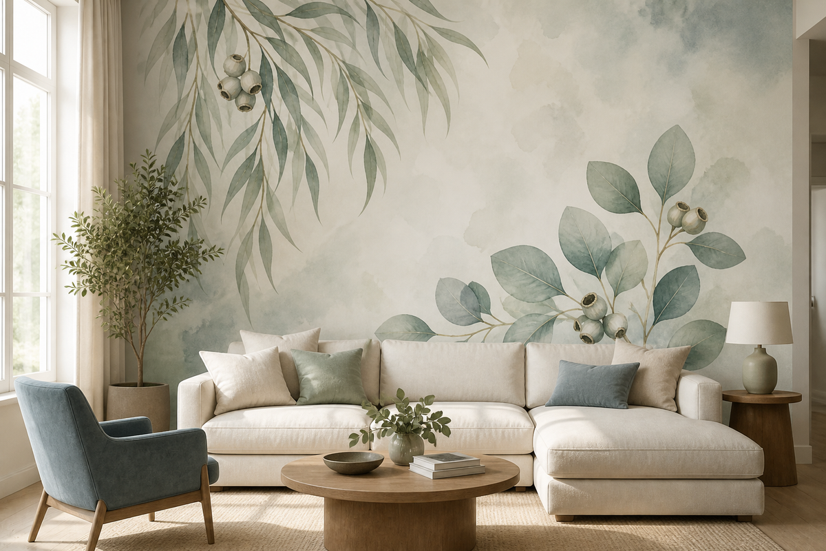 Sage Design Wallpaper Mural product view
