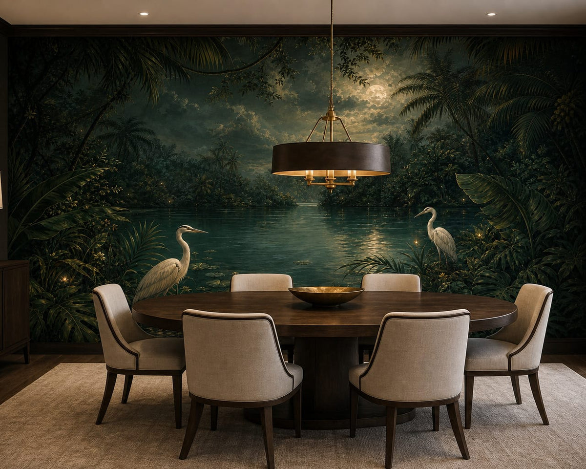 Sage Midnight Wallpaper Mural product view