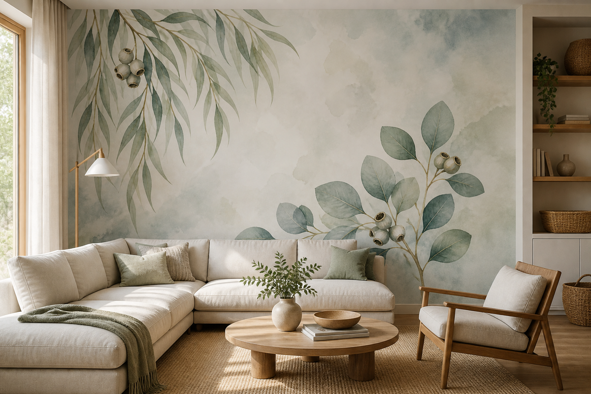 Sage Design Wallpaper Mural product view