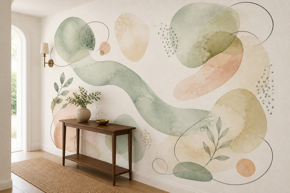 Sage Design Wallpaper Mural product view