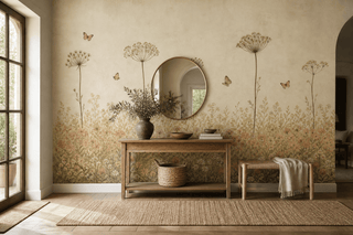 Sage Vintage Wallpaper Mural