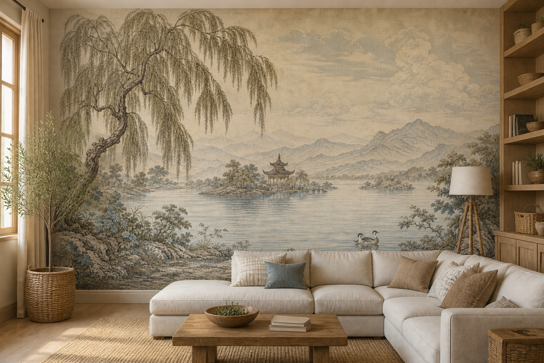 Sage Willow Wallpaper Mural product view