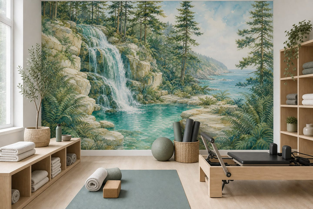 Seafoam Seafoam Wallpaper Mural product view