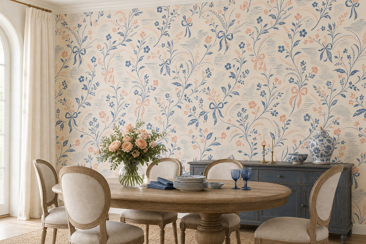 Slate Blue Wallpaper Mural product view