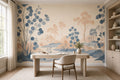Slate Blue Wallpaper Mural