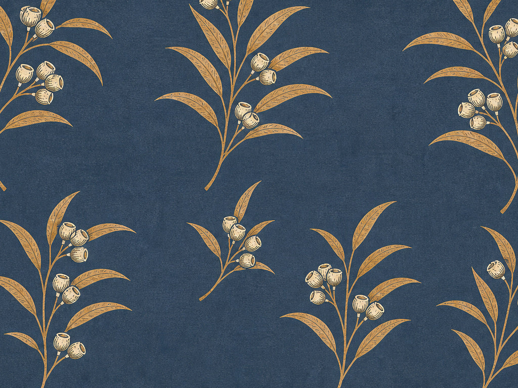 Slate Blue Wallpaper Mural product view