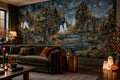 Dark Ghost Forest Halloween Wallpaper Mural