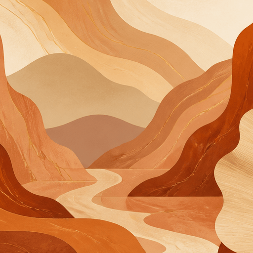Terracotta Design Wallpaper Mural product view