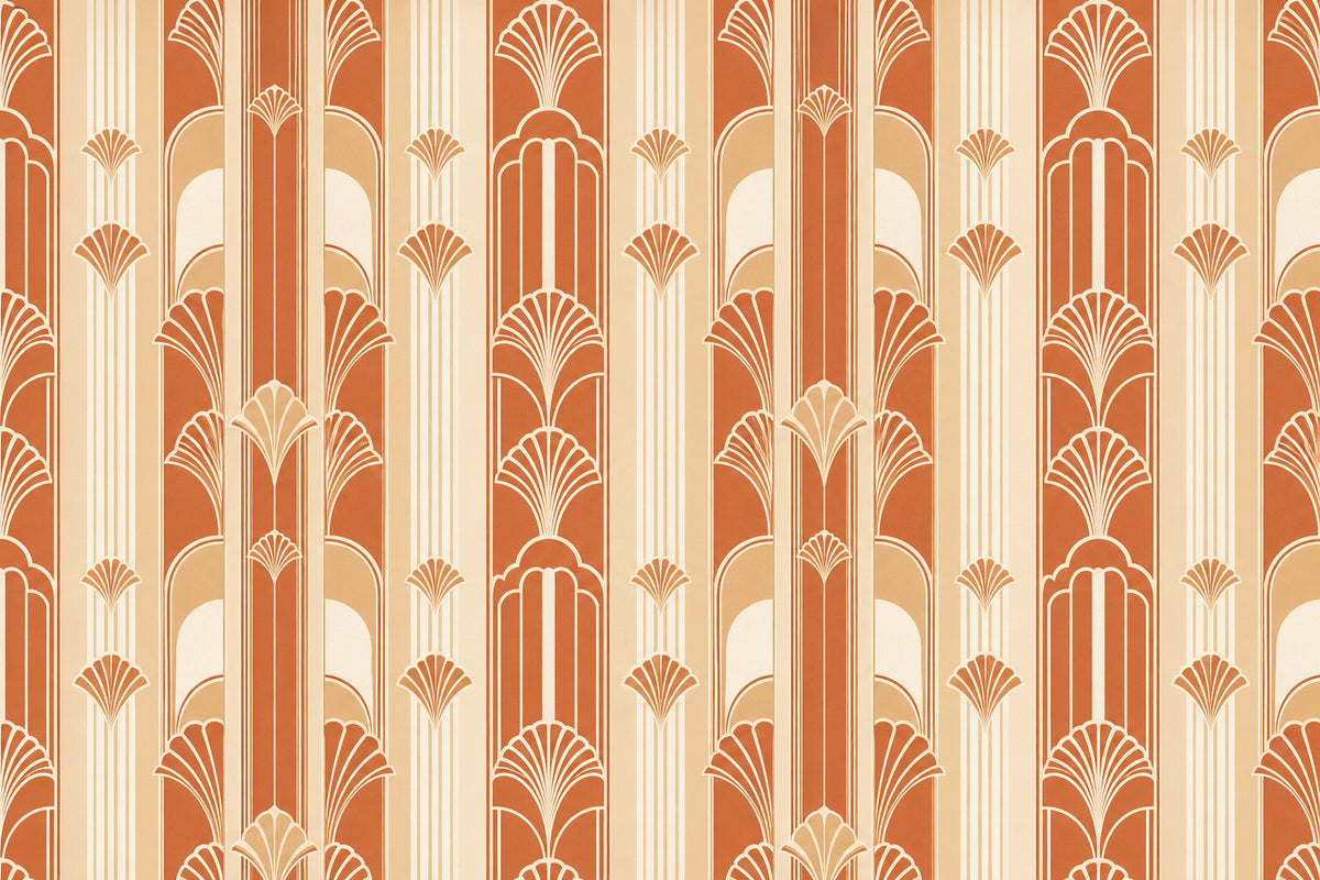 Terracotta Design Wallpaper Mural product view