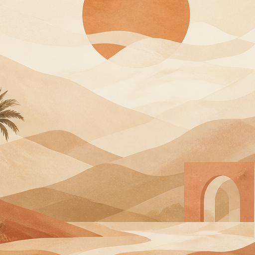 Terracotta Design Wallpaper Mural product view