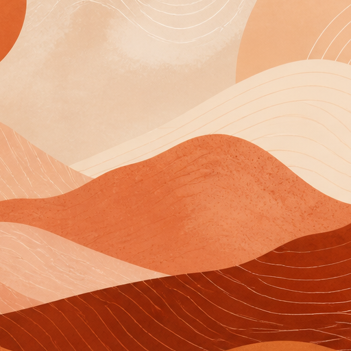 Terracotta Design Wallpaper Mural product view
