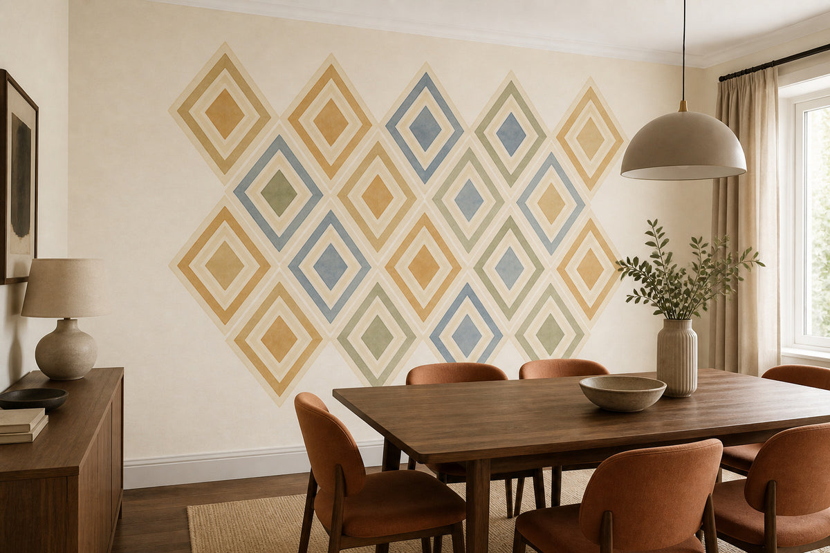 Terracotta Design Wallpaper Mural product view