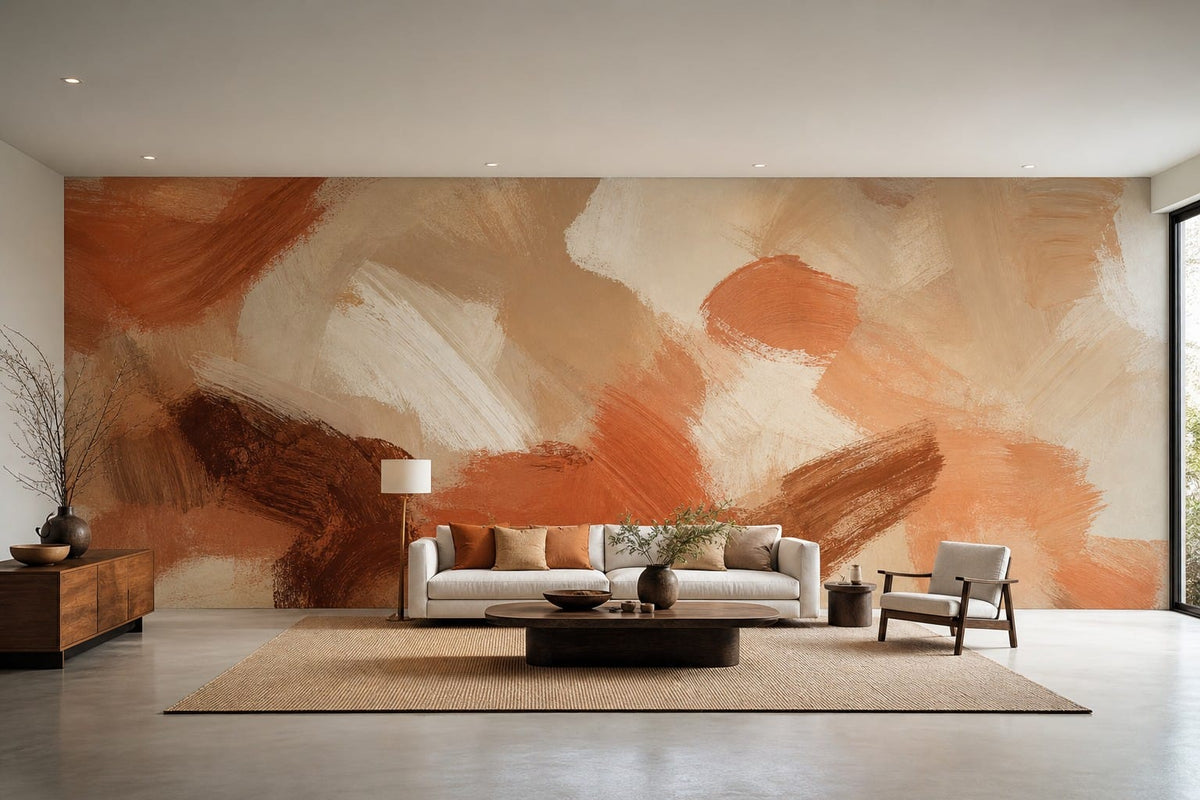 Terracotta Design Wallpaper Mural product view