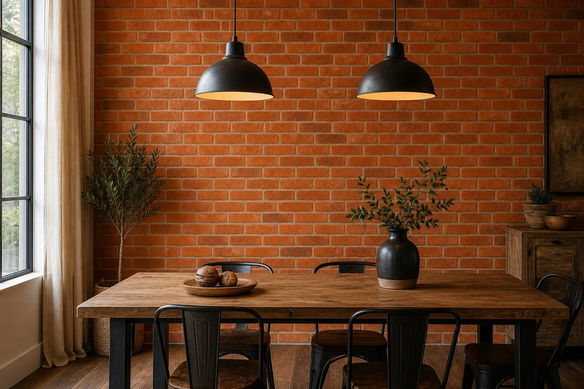 Terracotta Design Wallpaper Mural product view