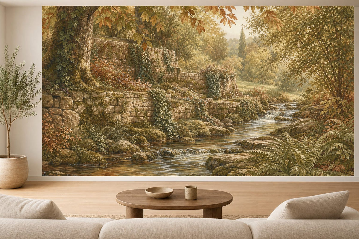 Terracotta Design Wallpaper Mural product view