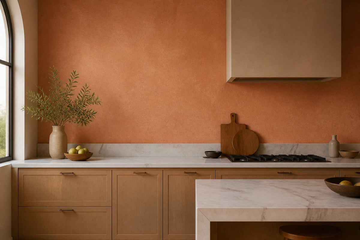 Terracotta Design Wallpaper Mural product view