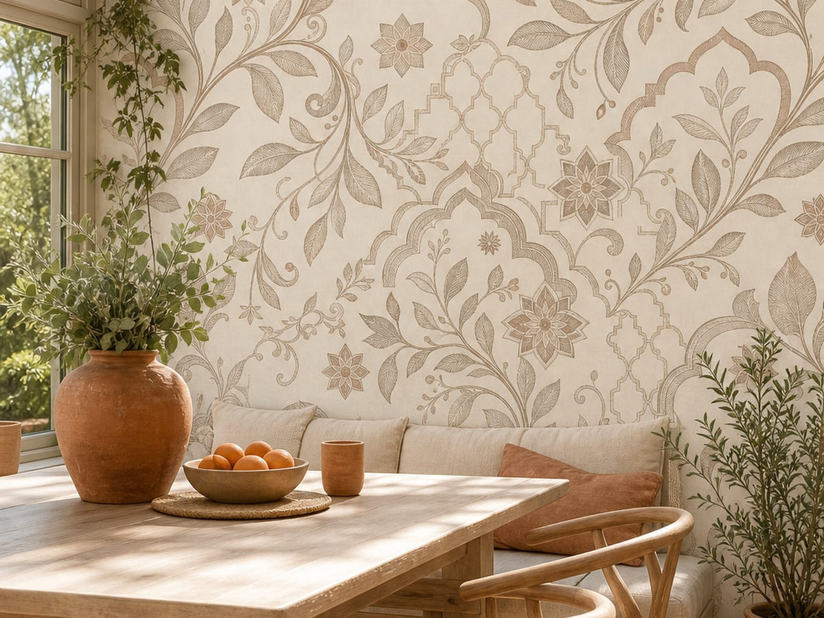 Terracotta Design Wallpaper Mural product view