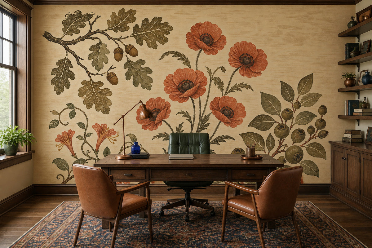 Terracotta Design Wallpaper Mural product view