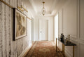 Muted White Vintage Nordic Birch Forest Wallpaper Mural