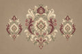 Sage Damask Wallpaper Mural