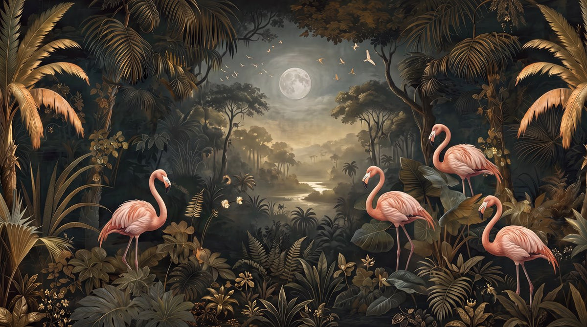 dark forest wallpaper mural custom main image stick on vinyl removable non woven