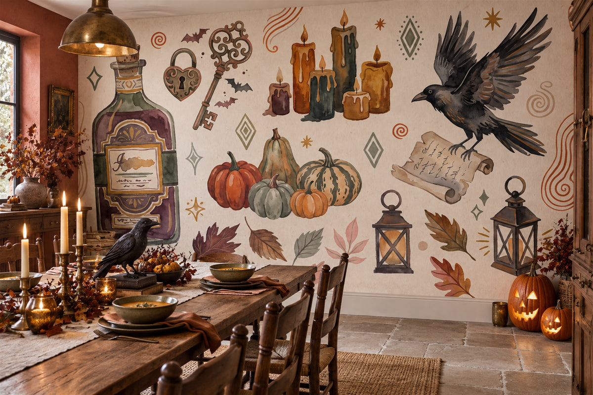dining cream potions custom non woven vinyl peel and stick removable wallpaper mural