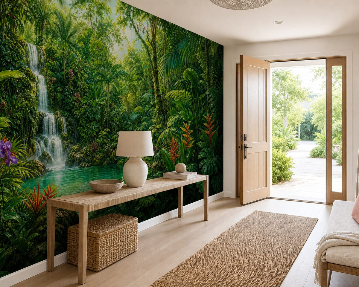 Emerald Orchid Wallpaper Mural product view