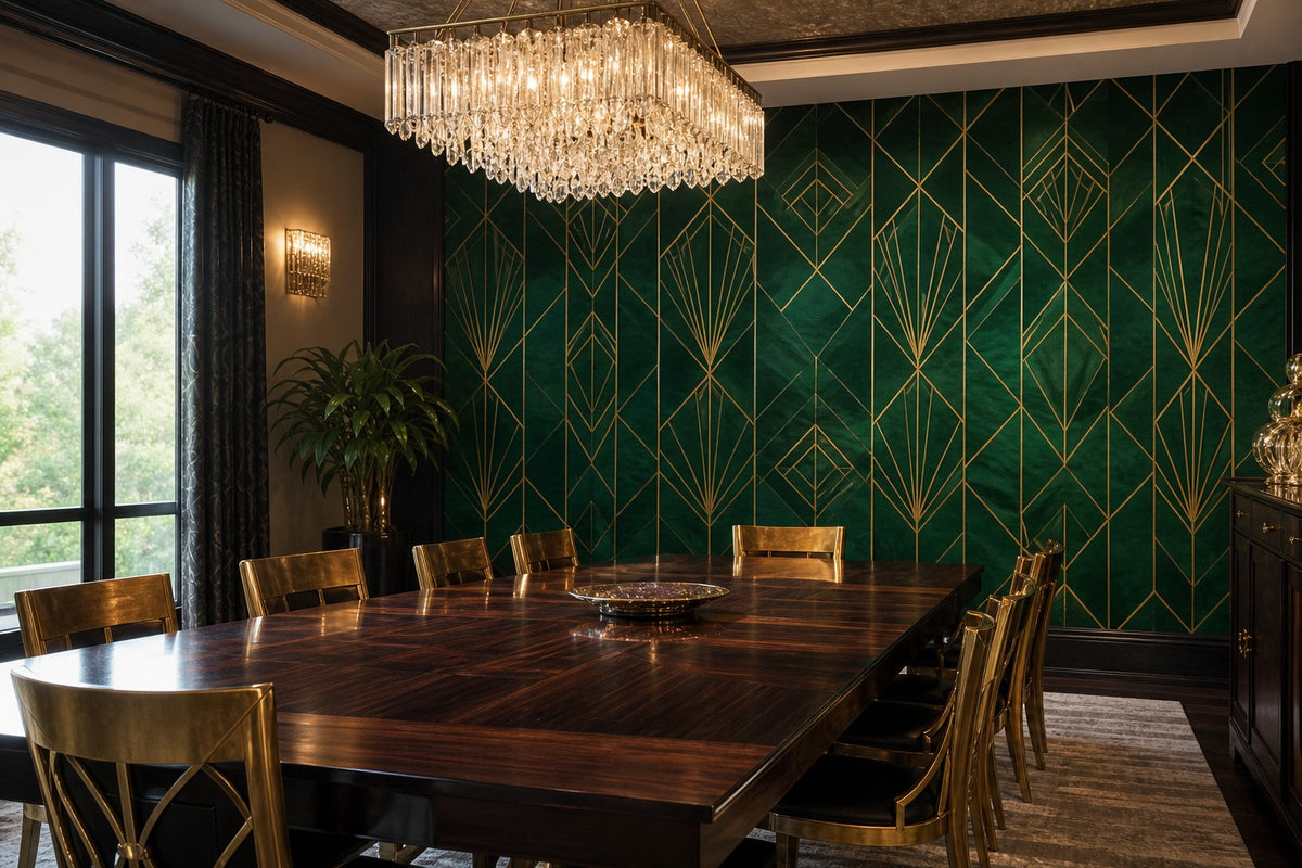Emerald Velvet Wallpaper Mural product view