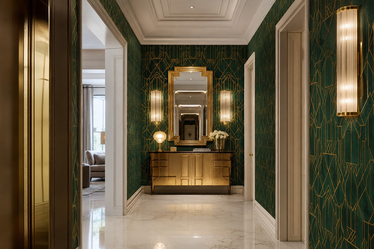 Emerald Velvet Wallpaper Mural product view